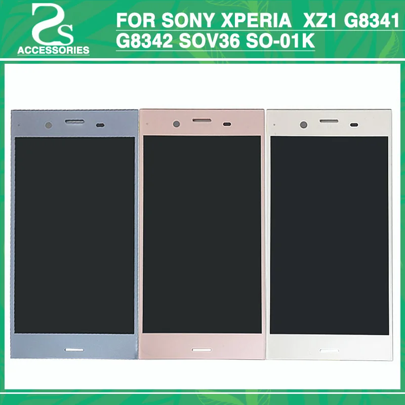 

For Sony Xperia XZ1 G8341 G8342 LCD Display With Touch Screen Digitizer Panel Sensor Assembly Replacement