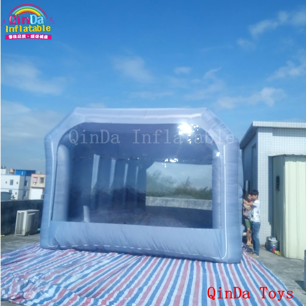  10m*5m*3.5m inflatable spray booth for car paintingused portable paint booths for car