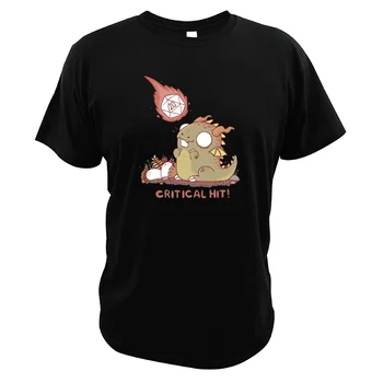 

Dungeons & Dragons T Shirt Dungeons & Dragons Dice 100% Cotton Digital Print Camisetas Creative Game T-shirt