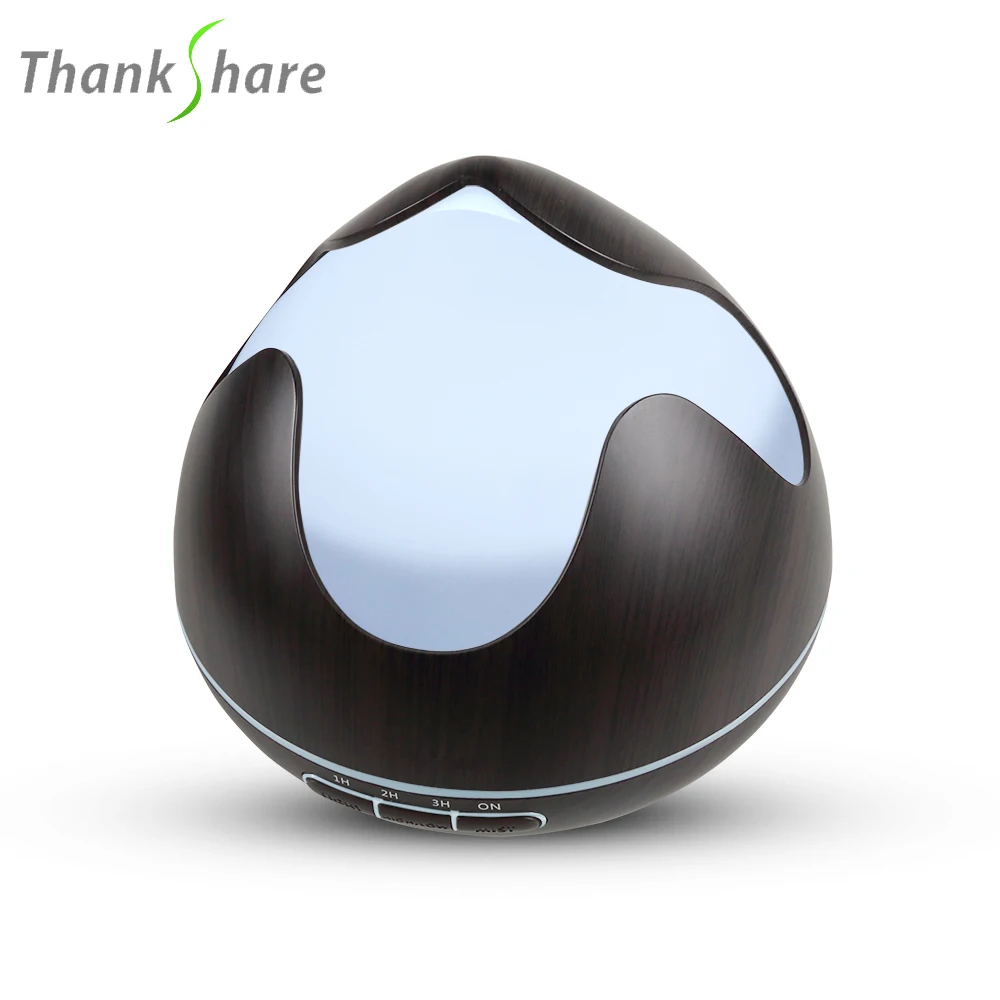

THANKSHARE 300ml Electric Aroma Air Diffuser Wood Ultrasonic Air Humidifier Essential Oil Aromatherapy Cool Mist Maker For Home
