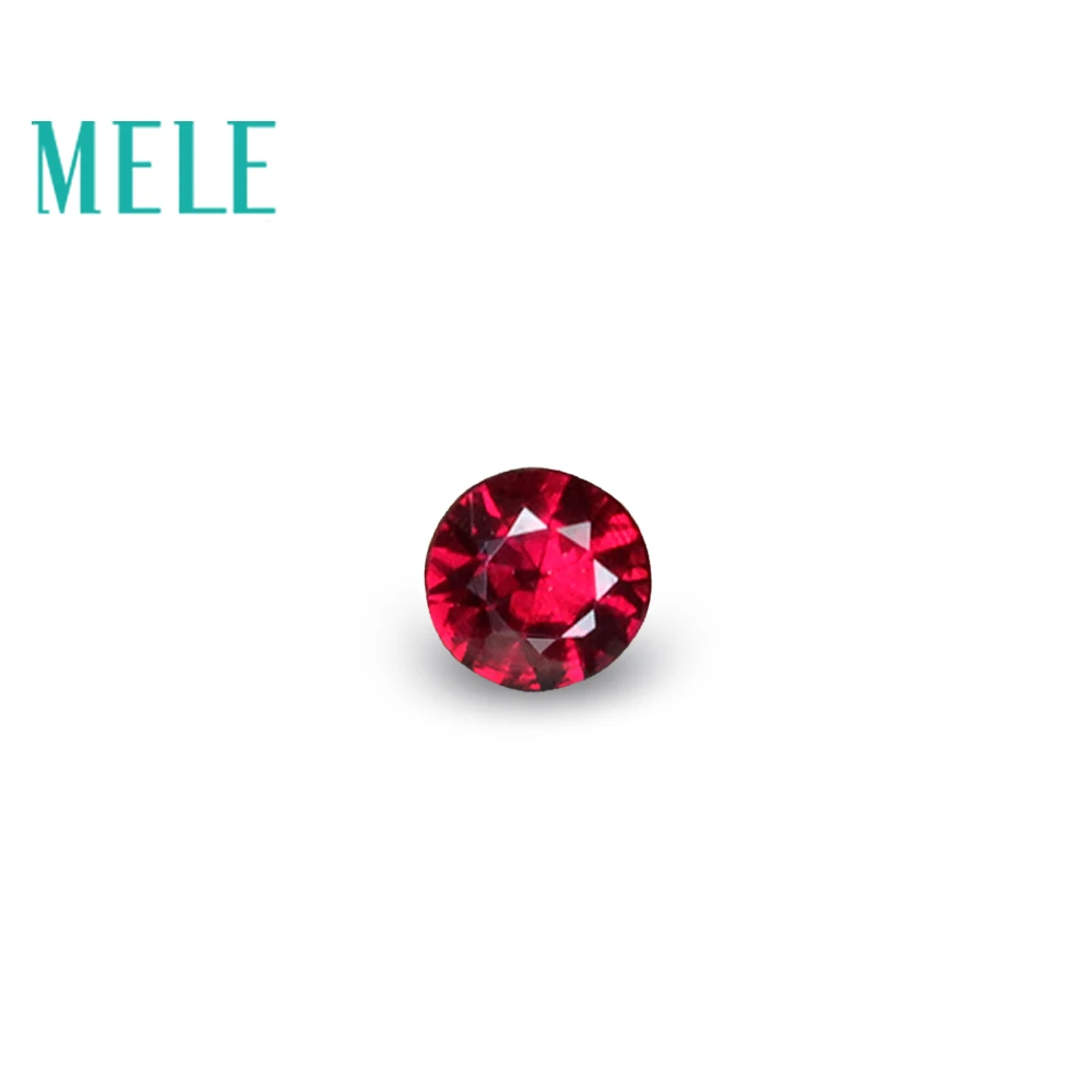 Natural no burning pigeon blood ruby for jewelry makeing,2.8mm round cut 0.12ct color fire with high quality DIY loose Gemstone Natural no burning pigeon blood ruby for jewelry makeing,2.8mm round cut 0.12ct color fire with high quality DIY loose Gemstone