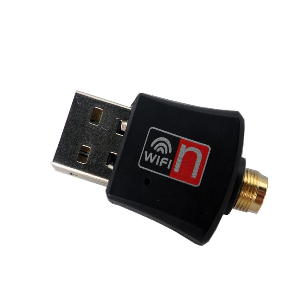 Беспроводной Wi Fi адаптер 300 Мбит/с 2 4 ГГц Антенна 802 11G N LAN сети USB ключа QJY99|wifi