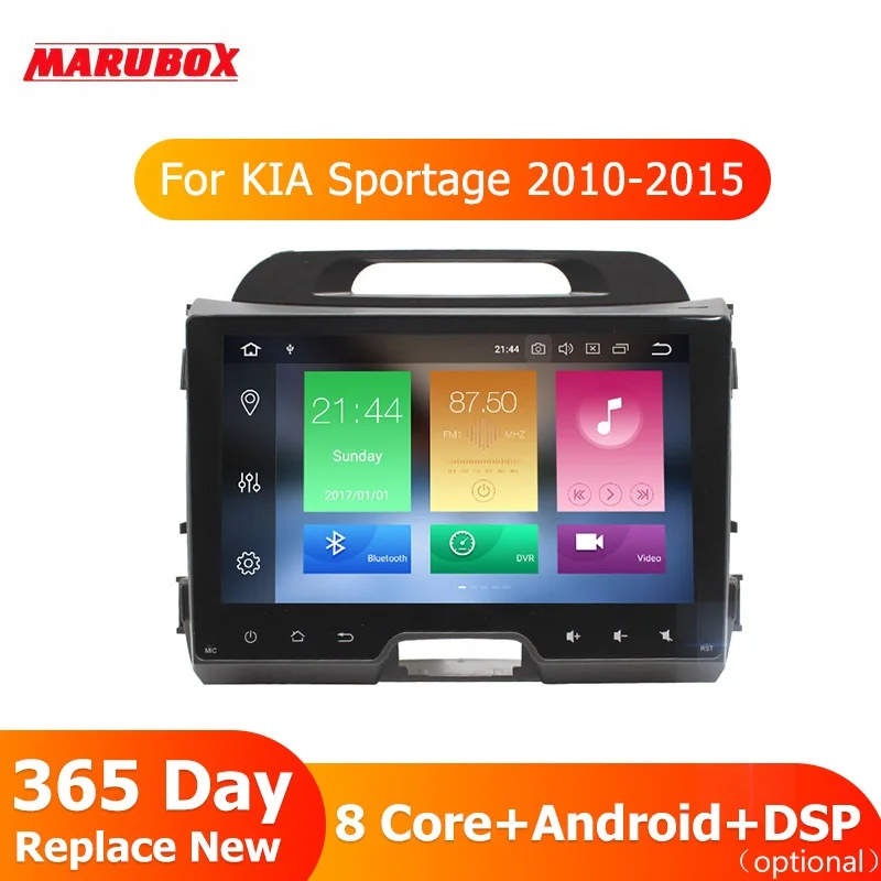 MARUBOX 2Din Android 9.0 Восьмиядерный 4 Гб ОЗУ для KIA Sportage 2010 2015 9 &quotips экран радио gps
