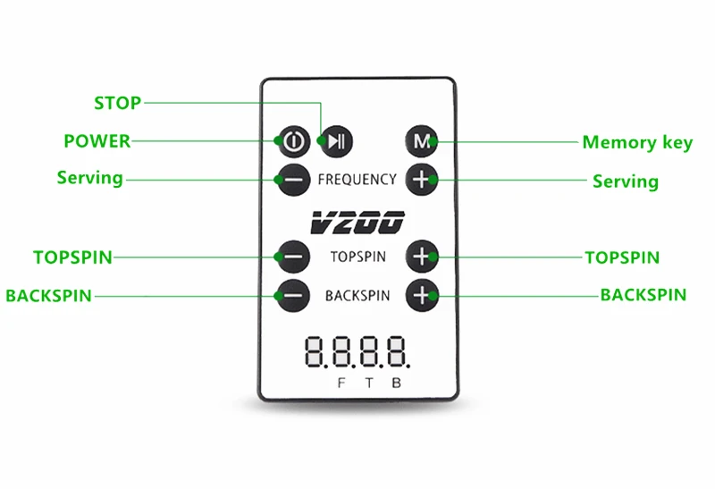 IPONG V200 تنس طاولة روبوت التدريب جديد ترقية بروتابلي المهنية التلقائي تخدم آلة بينغ بونغ تنيس دي ميسا