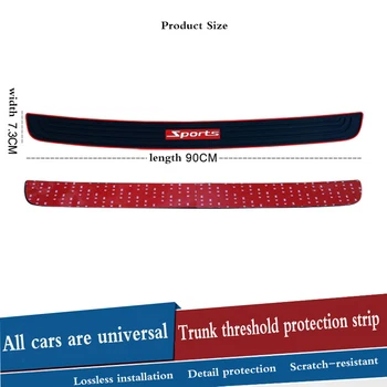 

Car Trunk Door Crash Protection Strip Car Styling Scratch Protection Strip For Peugeot 307 308 207 3008 2008 407 508 206 208 406