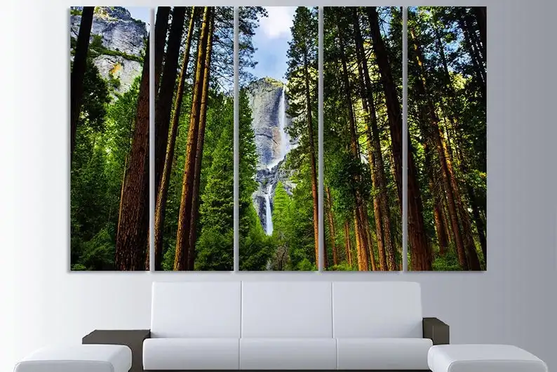 Yosemite Park холст картины пейзаж стены искусство декор комнаты современные постеры
