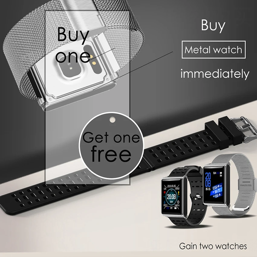 Smart Watch S9 Fitness Bracelet N98 Activity Tracker Waterproof Smart Band Blood Pressure Measurement Wristband Q8 for men