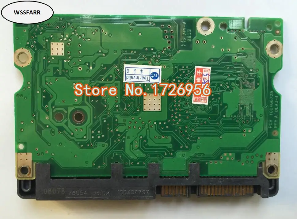 Для Seagate ST3500620AS ST3500320AS HDD PCB/материнская плата/номер платы: 100466725