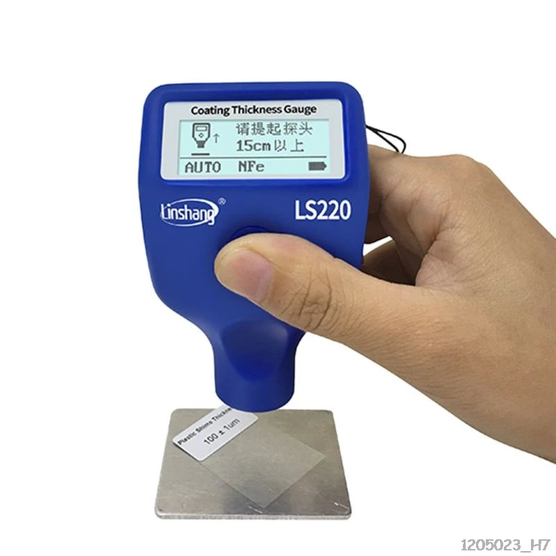 

Paint Coating Thickness Tester 0-2000 0.1 Fe NFe Probe Gauge LS220 for Auto Car