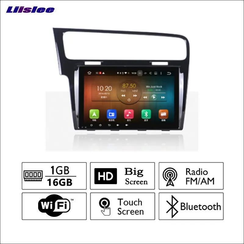 Liislee для Volkswagen VW Golf 7 2013 ~ 2017 автомобильный Радио GPS Аудио Видео мультимедийный плеер WiIFi навигация Android система без CD DVD Liislee для Volkswagen VW Golf 7 2013 ~ 2017 автомобильный Радио GPS Аудио Видео мультимедийный плеер WiIFi навигация Android система без CD DVD