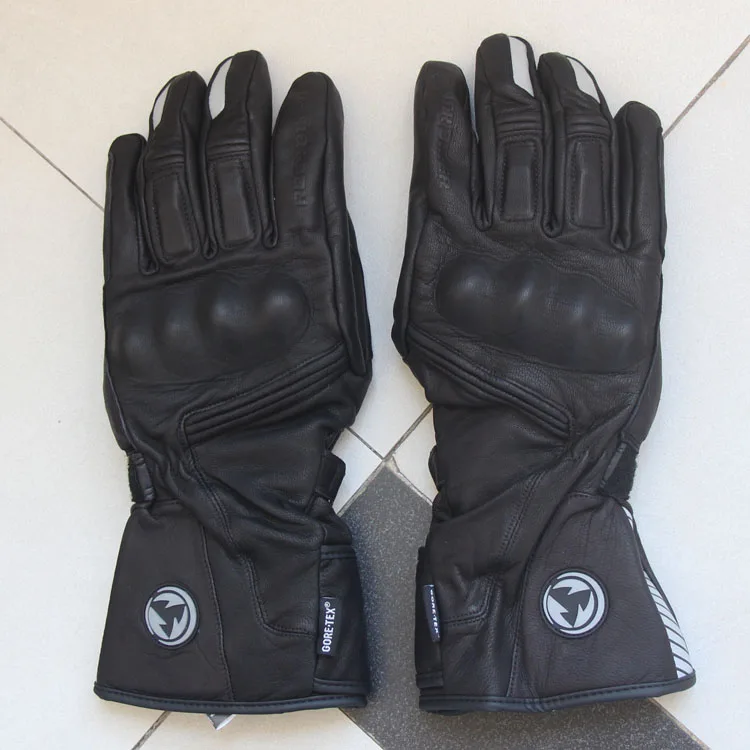 

Cool Black Breathable Softable M,L,XL, Protector gear PU  leather gloves Guantes de cuero para Moto