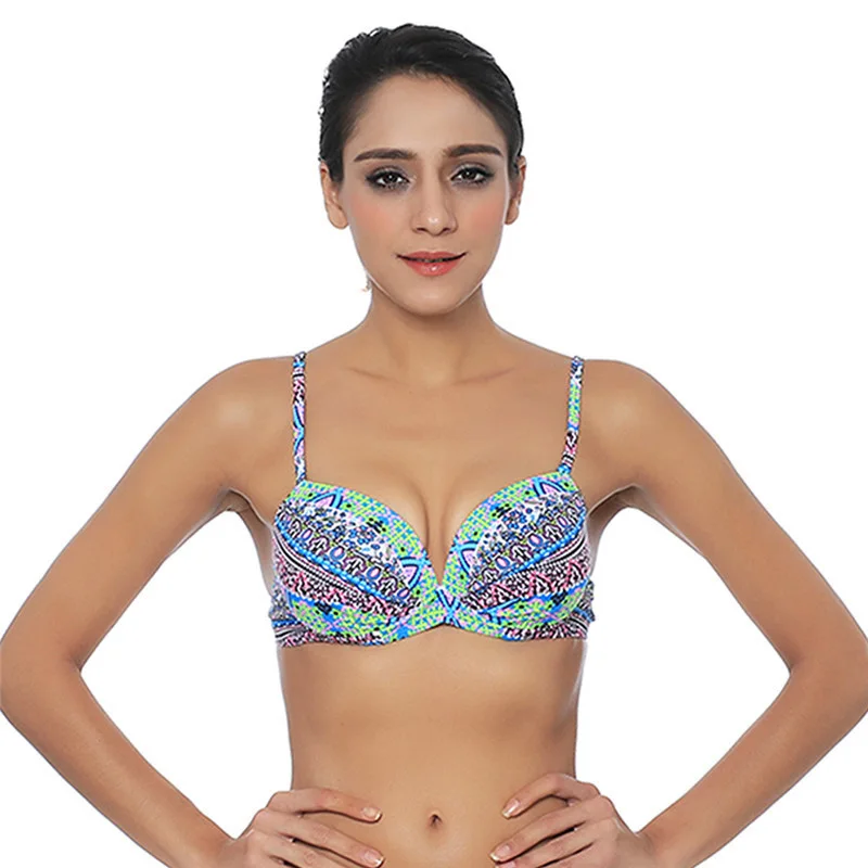 

push up bikini top 2019 women swimwear panties sexy tops and bottoms two-piece separates swimsuit briefs biquini