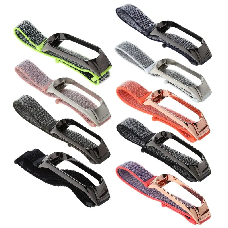 Replacement Nylon Loop Wristband Smart Watch Band Wrist Strap for Xiaomi mi band 3 Bracelet Replacement Nylon Loop Wristband Smart Watch Band Wrist Strap for Xiaomi mi band 3 Bracelet