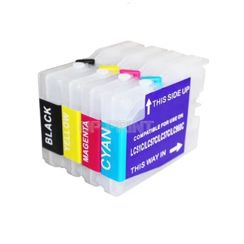 

UP refillable Ink cartridge for brother LC51 LC37 LC57 LC970 DCP-130C/135C/137C/150C/153C/155C/157C/330C/350C/353C/357C