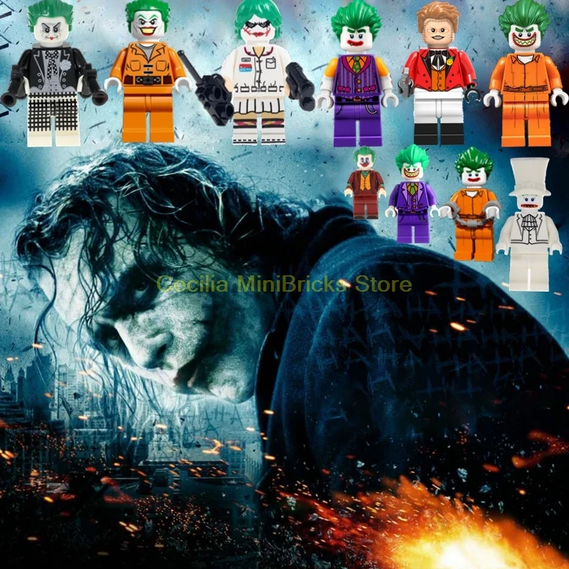 

Legoing Joker Gotham Batman Mr.J Toys For Children Building Blocks Compatible With Legoings Marvel The Dark Knight Returns Robin