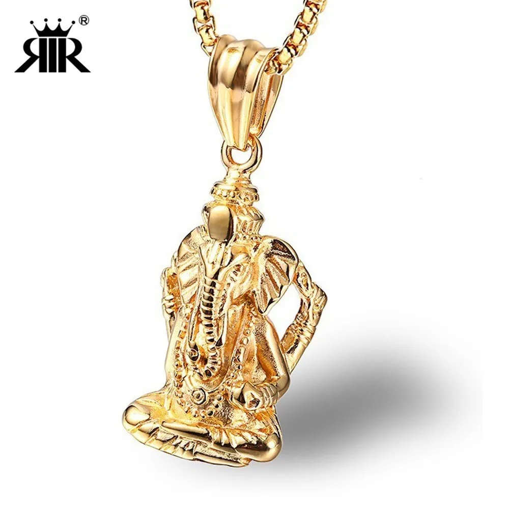 

RIR Lord Shiva Pendant Thailand Buddha Genesha Silver Gold color Pendant Charm For Men Women Spiritual Amulet Jewelry gift