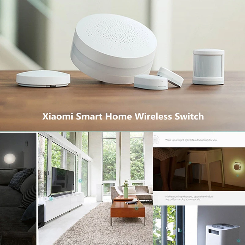 Беспроводной переключатель XIAOMI Mi умный дом приложение работает с шлюзом xiomi Wifi