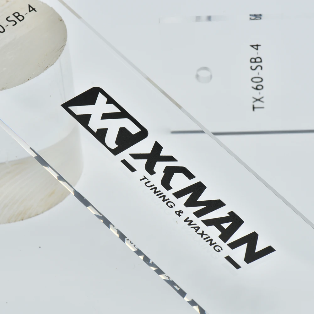 XCMAN Freeride Ski & Snowboard Base Wax Plastic Scraper 4mm Thick Corner Notch Edge Cleaning 2piece snowboard tuning kit ski snowboard tuning kit