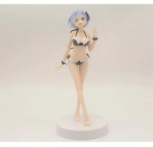

World Zero Life is different from Zero Anime Ram Rem Bikini EXQ ver 22 cm PVC boxed action figure