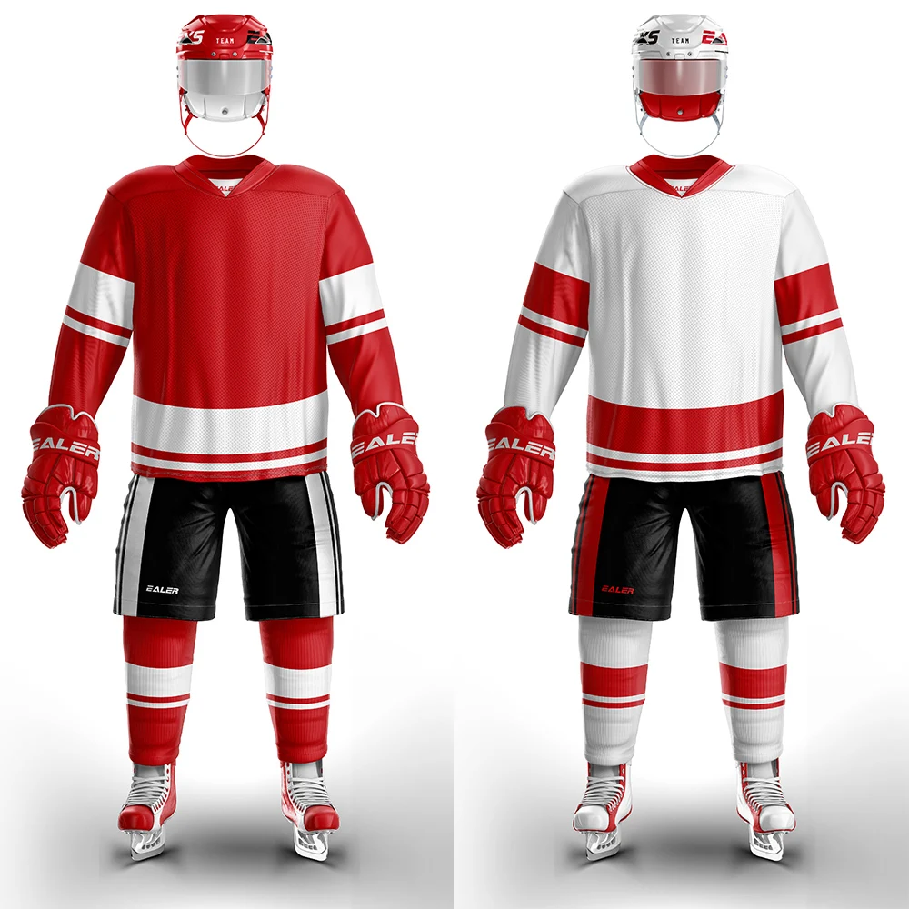 

COLDOUTDOOR 2 pieces Breathable high quality cheap hockey jersey for Training and competition H6400