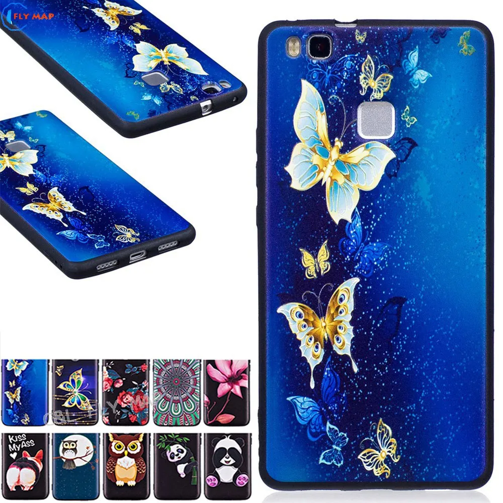 Emboss TPU Case for Huawei P9 lite P9Lite VNS-L21 VNS-L31 Shell P 9 VNS L21 L31 Soft Silicone Phone Cover Capa |