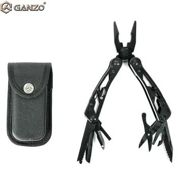 

3pcs/lot Original GANZO Multi Tool Knife pliers 22in1 hand tool pliers,440C,58HRC G202B G202 multifunctional hand folding plier