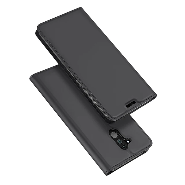 gray Подарок) для huawei Коврики 20 кожаный чехол люксовый чехол на магнитной застежке с Отделом портмоне для huawei Коврики 20 Lite чехол для телефона huawei Коврики 20 Pro Coque - Цвет: gray