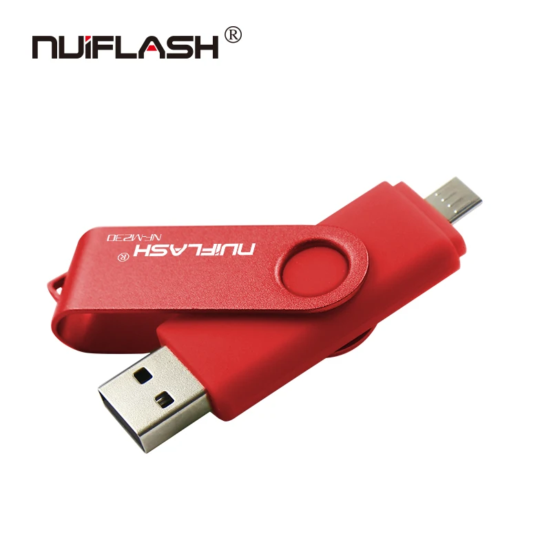 Nuiflash флеш-накопитель otg usb флеш-накопитель 4 ГБ, 8 ГБ, 16 ГБ, 32 ГБ, 64 ГБ для android, мобильный телефон, флеш-карта памяти, флешка, мини usb 2,0