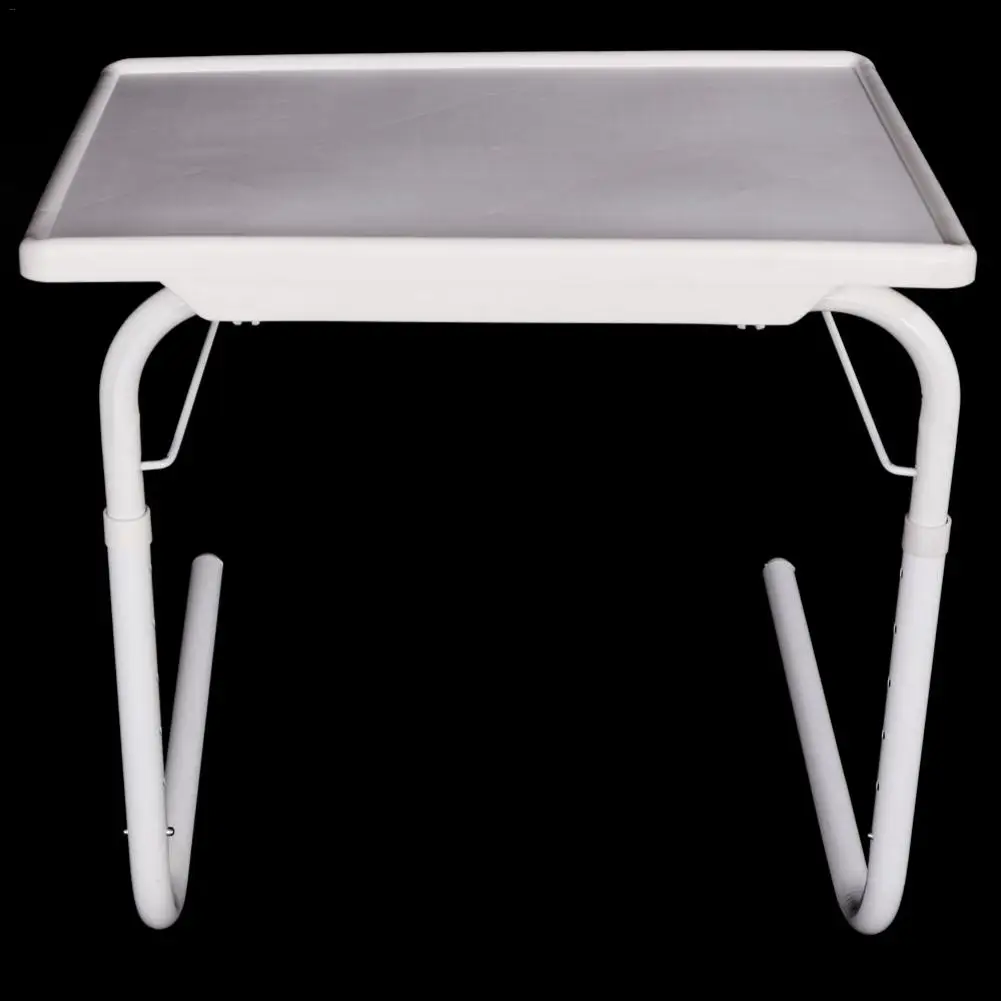 

Practical Portable Home Use Foldable Assembled Bed Table White