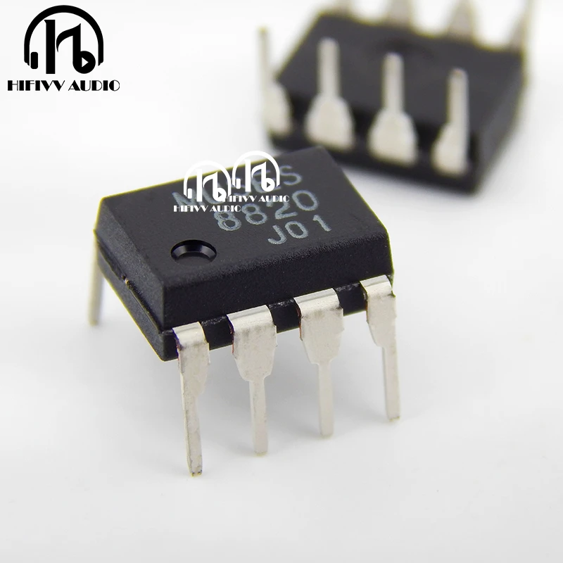 Original JRC Muses8820 Muses 8820 OP AMP สำหรับ HiFi เครื่องขยายเสียง ...