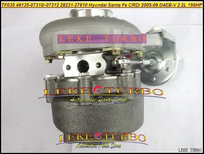 TF035 28231-27810 49135-07312 49135-07311 49135-07310 Turbocharger HYUNDAI Santa Fe CRDi 2005-2009 D4EB-V 2.2L 150HP (1)