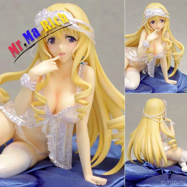

10cm Anime Infinite Stratos Cecilia Alcott Sexy Action Figure Pvc Collection Model Toys For Christmas Gift Free Shipping