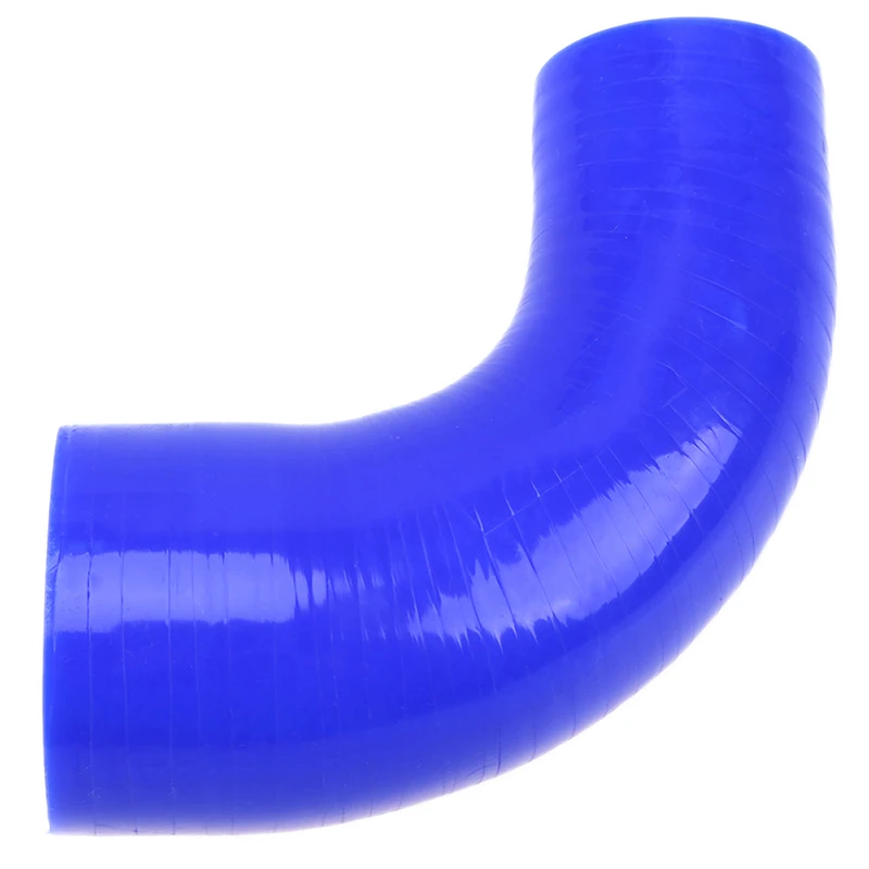 Posbay Универсальный Синий авто силиконовый шланг для автомобиля редуктор муфта турбо шланг 38-83 мм 1,5 ''до 3,3'' 90 градусов регулируемый