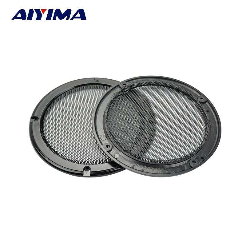 AIYIMA 2Pcs 5Inch Tweeter Audio Black Speaker Cover Speakers Protective