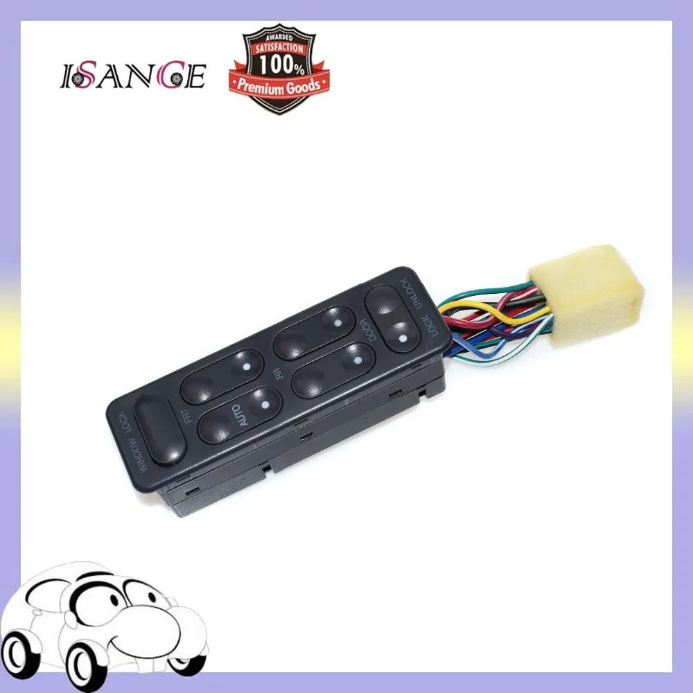 

ISANCE New Electric Power Window Control Switch DW003 For Daewoo Lanos Prine Cielo 96215558 FREE SHIPPING