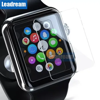 

100PCS Free DHL for Apple Watch 1 2 3 4 9H Screen Protector Tempered Glass 38mm 40mm 42mm 44mm