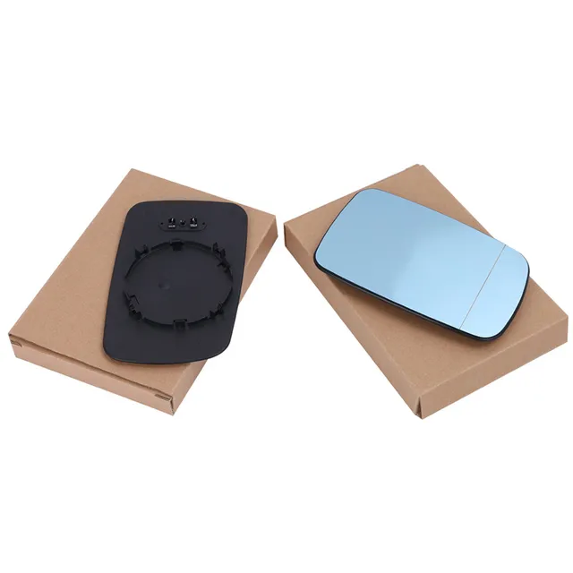 Left + Right Side Heated Wing Mirror Glass For BMW E39 E38 525i 530i