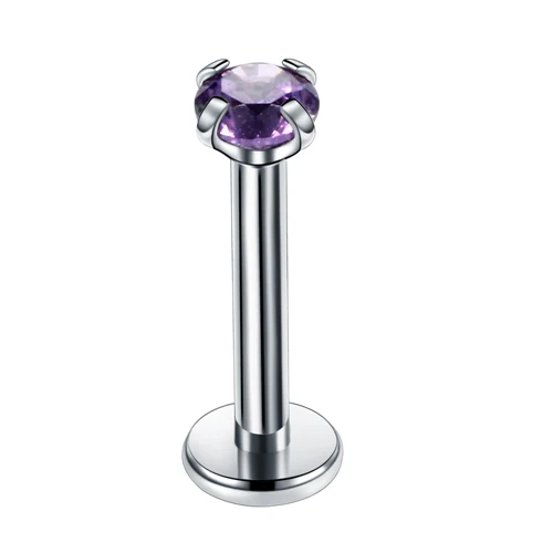 1PC Steel Ear Tragus Piercings Labret Lip Rings Labret Piercings Barbell Lobe Earring Studs Ear Cartilage Piercing Body Jewelry 