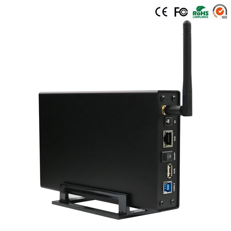 RJ45 external hard drive case Nas wifi antenna wireless wifi sata usb 3 0 wifi hdd