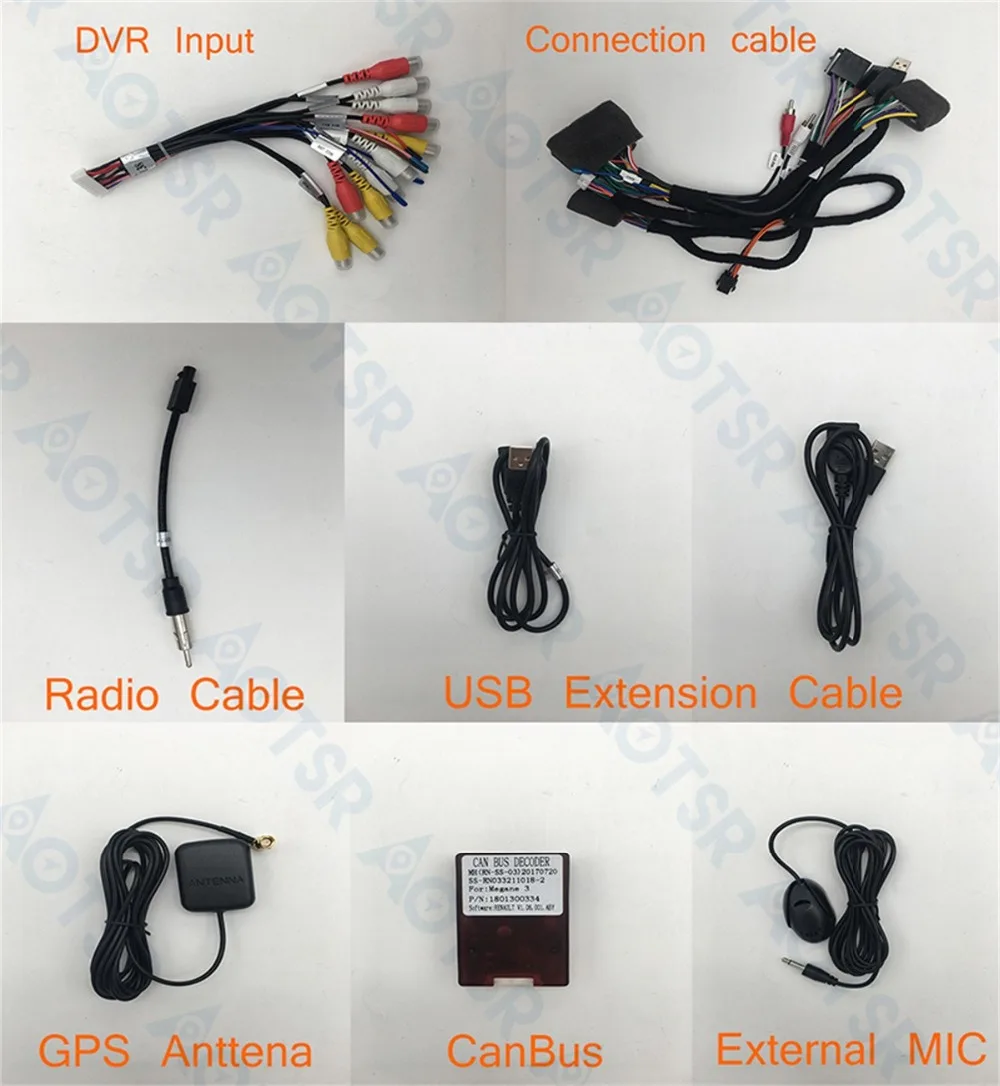 梅甘娜3 配件图