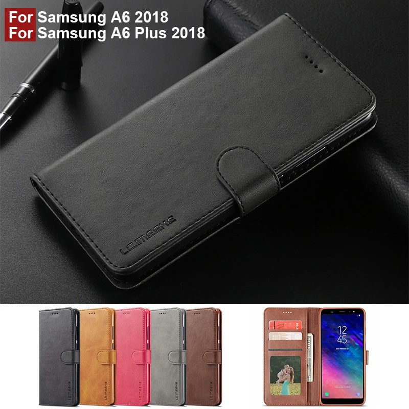 Ongepast Verbinding Naar boven Mirror Flip Case Cover Samsung A6 | Mobil Cover Samsung A6 2018 - Samsung A6  Plus - Aliexpress