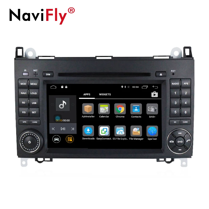 Cheap Android 7.1 4G WIFI Car dvd multimedia player radio for Mercedes/Benz Sprinter B200 Vito Viano W169 W245 W639 W209 with GPS Navi 2