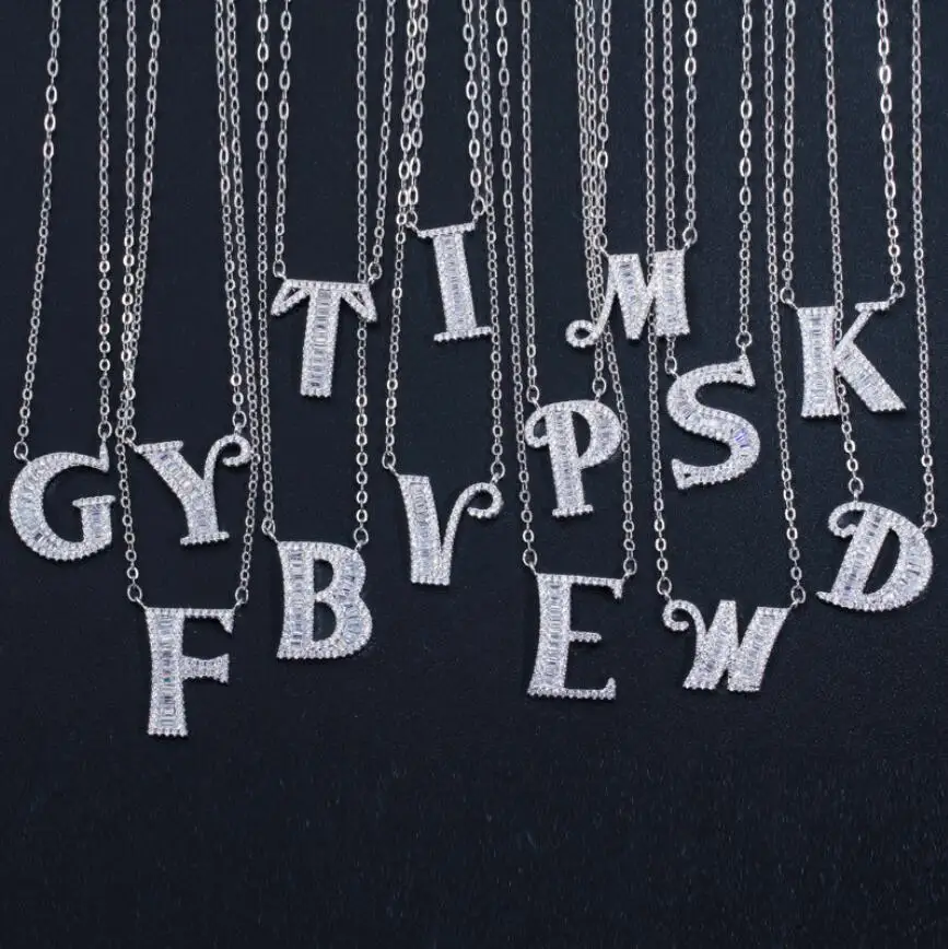 

English letter necklace gift for girl women memorable necklace
