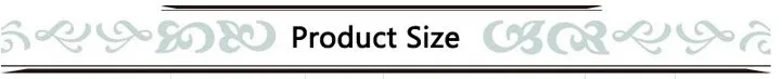 product size