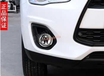 

Chrome Front Fog Light Lamp Round Ring Cover Trim For For Mitsubishi ASX RVR Outlander Sport 2010-2015