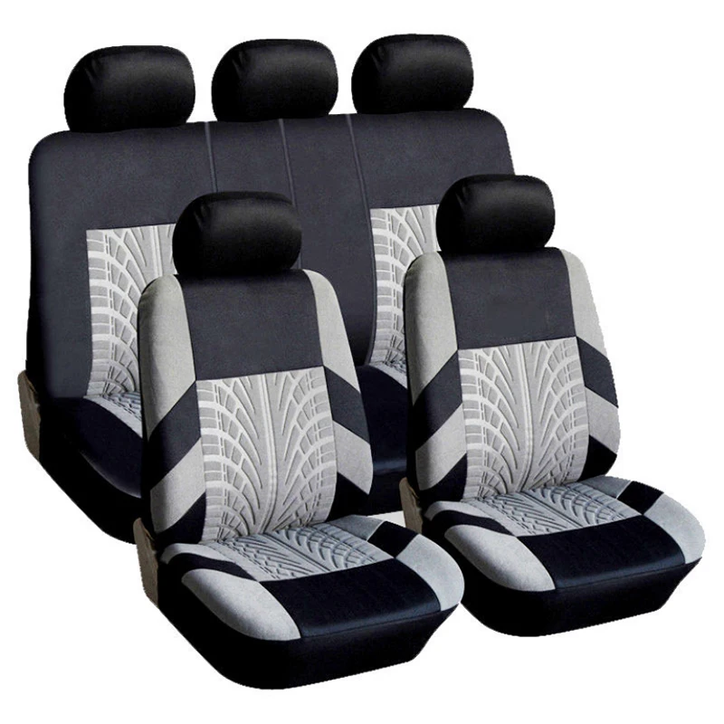 

Universal Multicolor Car Seat Cover Personality Stitching Automotive Chairs Protective Sleeve Cloth Automobile Seats Covers