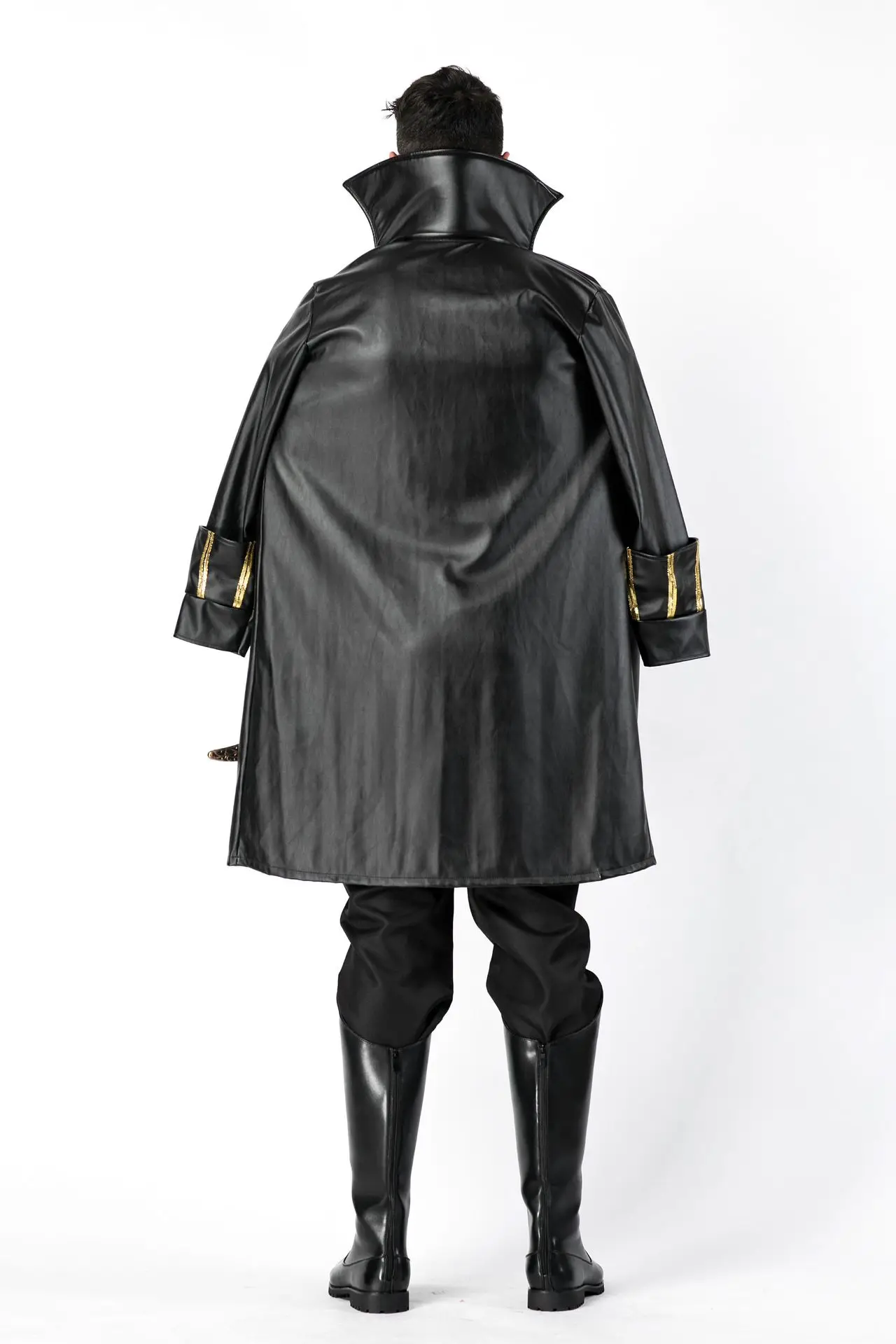 Маскарад на Хэллоуин винтажный королевский костюм вампира для взрослых мужчин благородный рыцарь пират косплей нарядное платье
