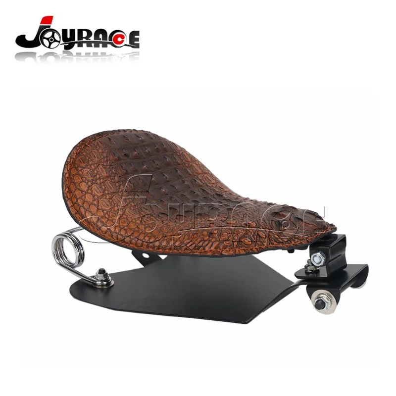 

Motorcycle SOLO Alligator Seat Frame Cover Coil Spring Base Bracket for Harley Sportster Softail Slim Street 750 V-Rod Road King
