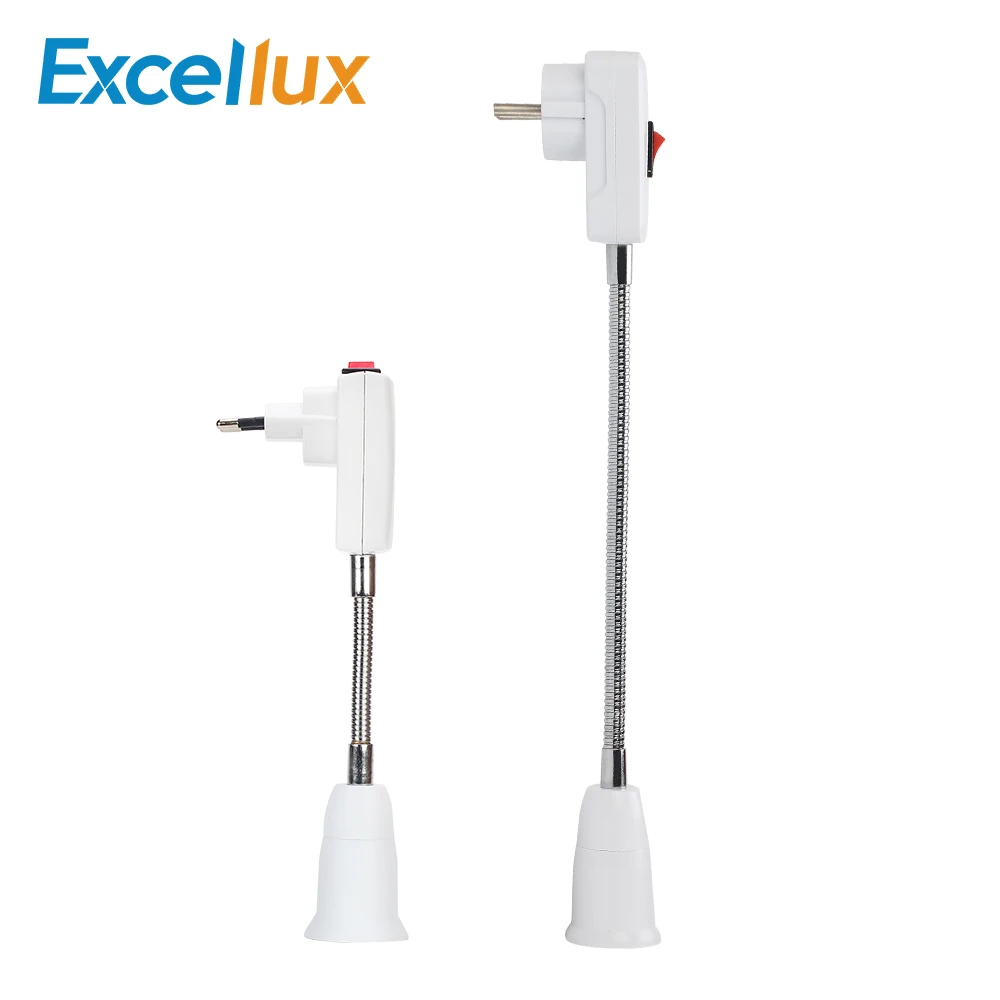 

220V E27 Led Grow Light Bulbs Accessories 360 Degrees Flexible Lamp Holder For full spectrum led Grow Indoor Plant EU Plug