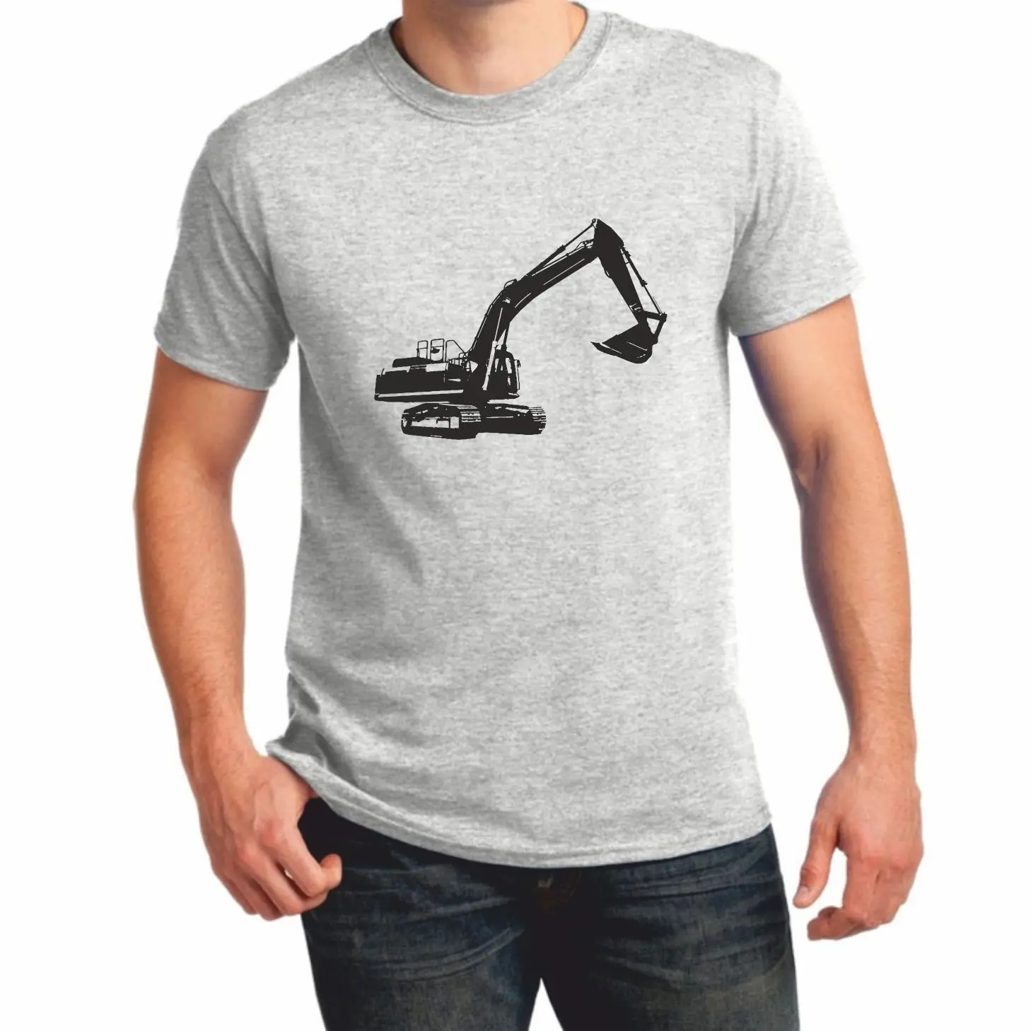 Caterpillar JCB 360 экскаватор вдохновил футболка подарок Модрич 2018 discout горячие новые